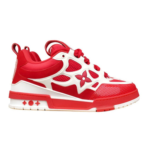 LOUIS VUITTON LV SKATE SNEAKER RED WHITE - netstar