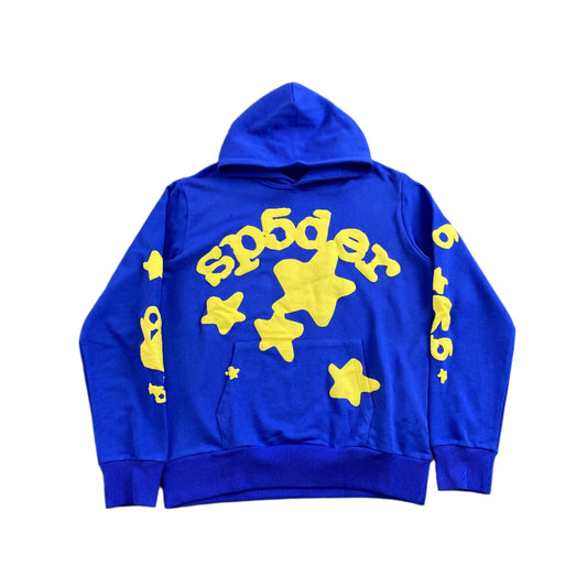 SP5DER BELUGA HOODIE TC BLUE - netstar®