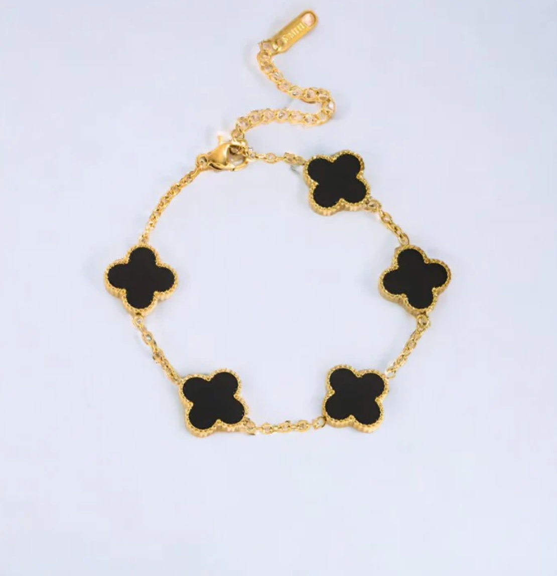 Vxnity - Gold-Plated Clover Bracelet - netstar®