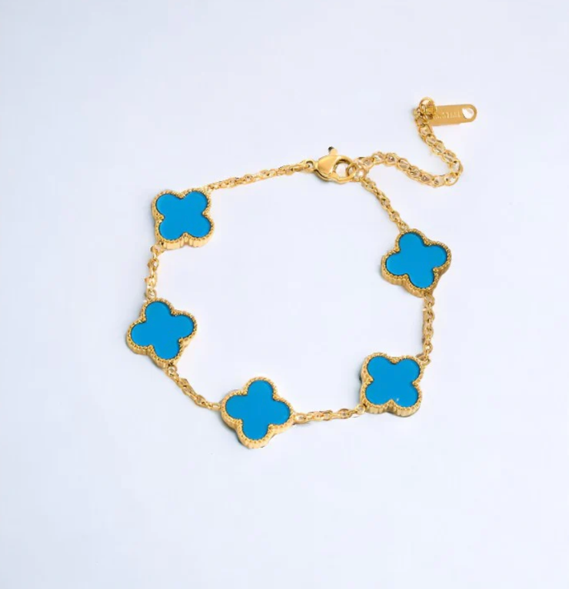 Vxnity - Gold-Plated Clover Bracelet - netstar®
