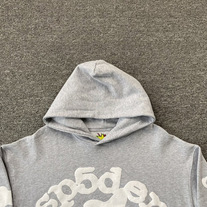 SP5DER BELUGA HOODIE HEATHER GREY - netstar®