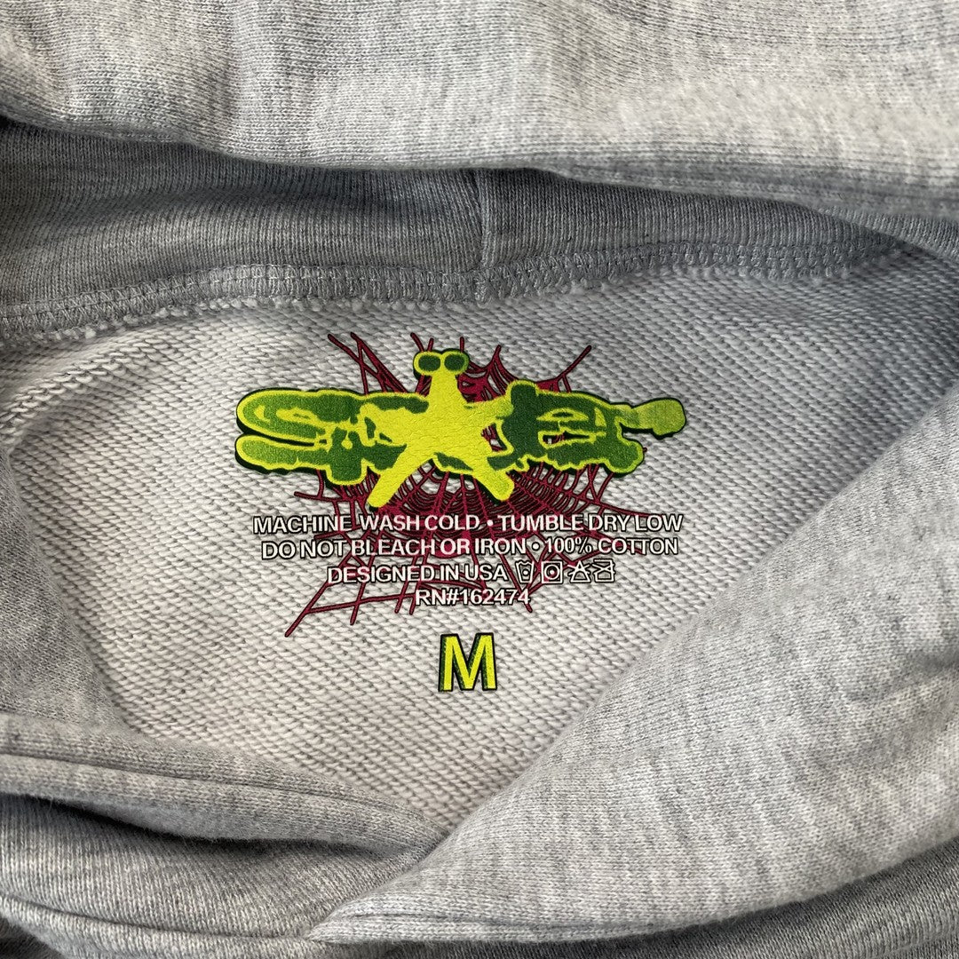 SP5DER BELUGA HOODIE HEATHER GREY - netstar®
