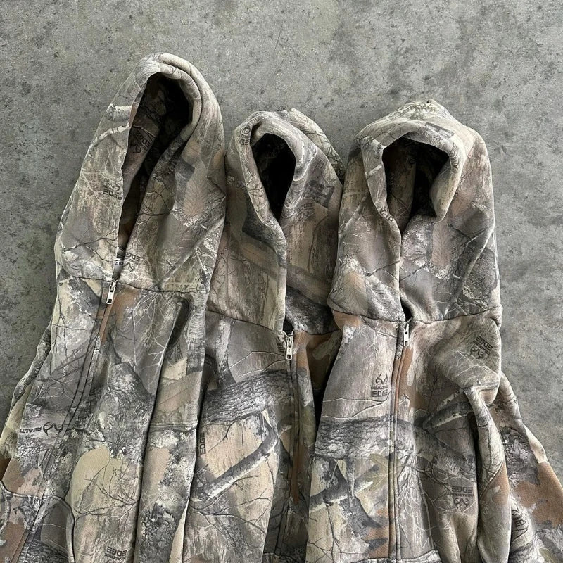 Vxnity - Y2K Camouflage Hoodie - netstar®