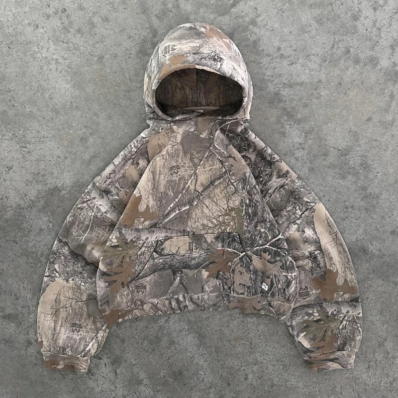Vxnity - Y2K Camouflage Hoodie - netstar®