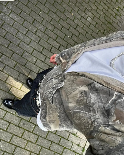 Vxnity - Y2K Camouflage Hoodie - netstar®