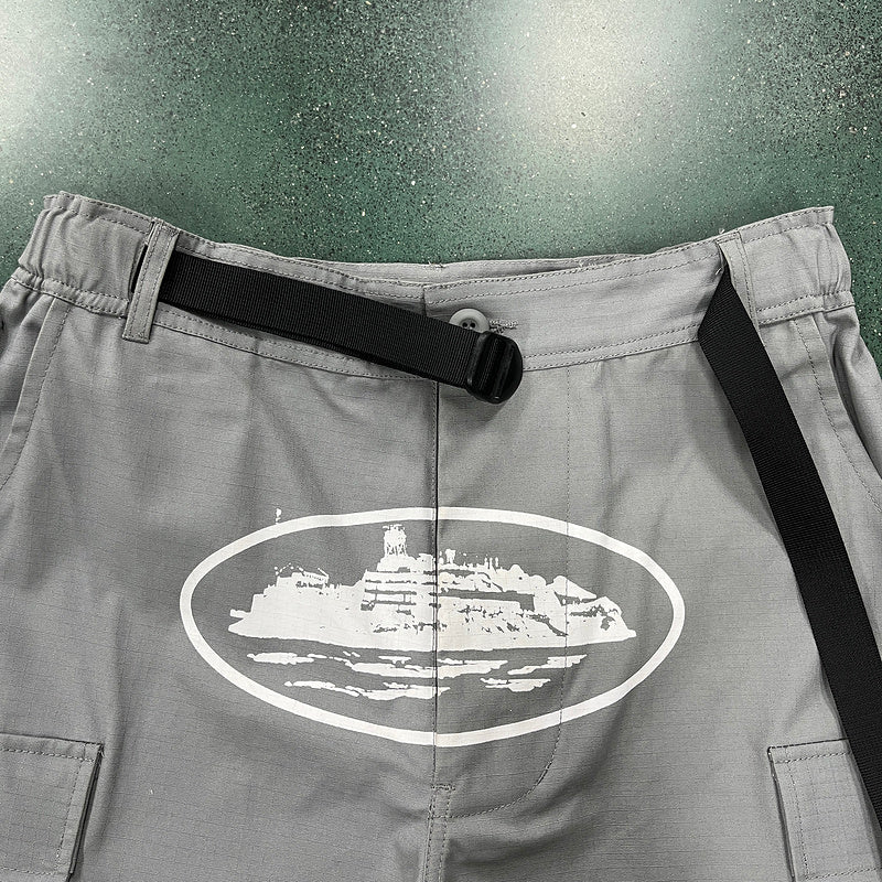 CORTEIZ CARGO PANTS STONE GREY - netstar®