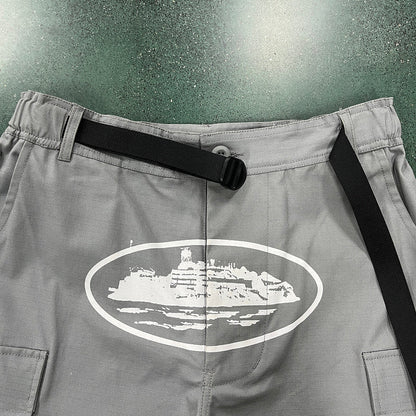 CORTEIZ CARGO PANTS STONE GREY - netstar®