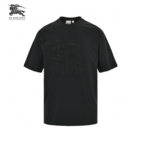 Burberry T-Shirt - Embroidered Knight Logo