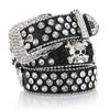 Skull Rhinestone Belt