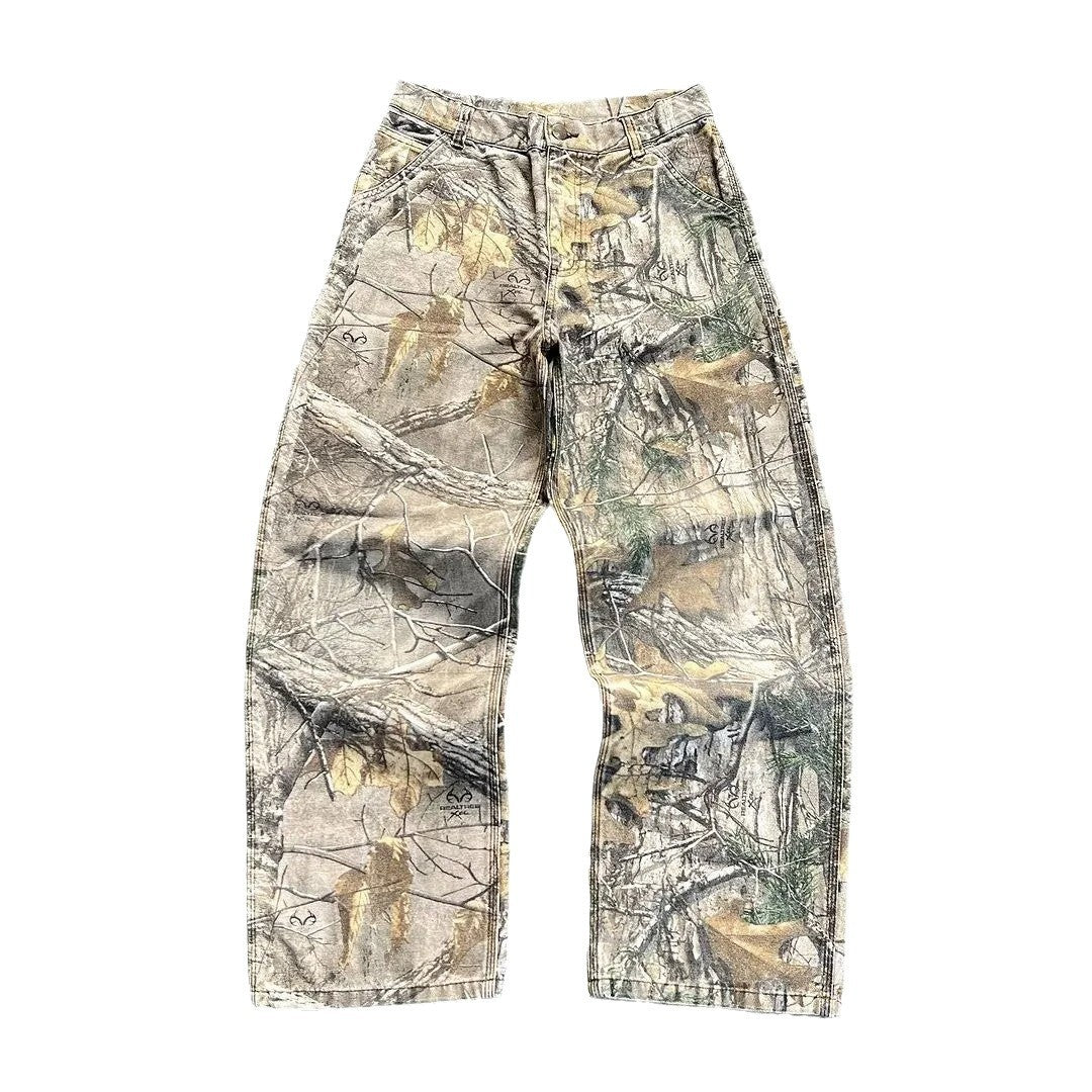 Camouflage Denim Pants