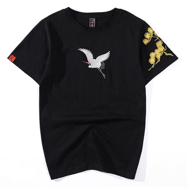 Stitched Cotton T-Shirts