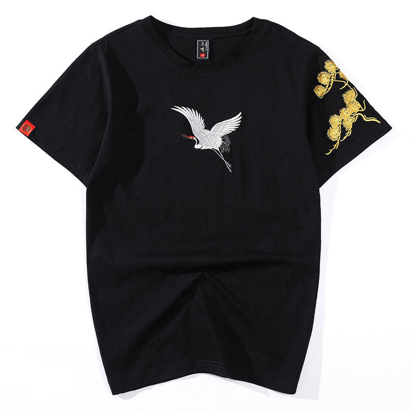 Stitched Cotton T-Shirts