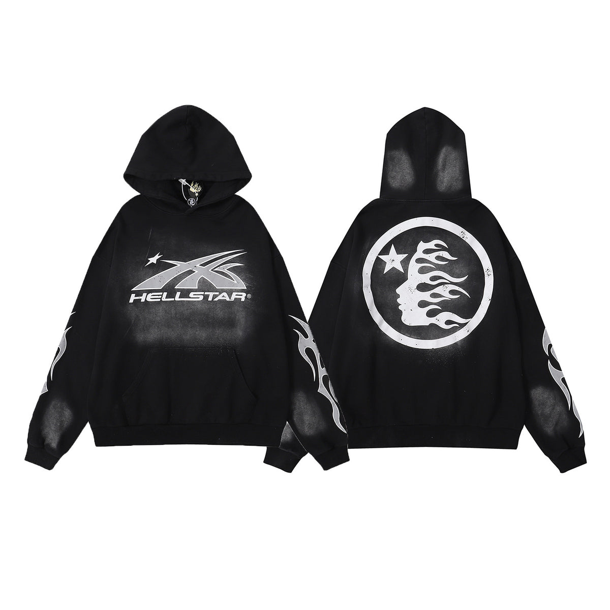 Retro Cotton Hoodie Set (L)