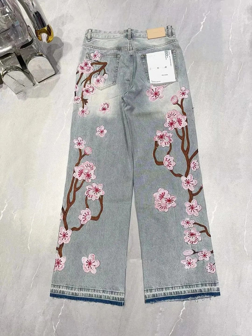 Embroidered Jeans
