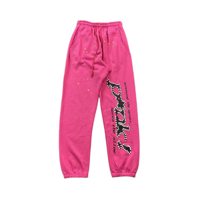 SP5DER P*NK SWEATPANTS PINK - netstar®