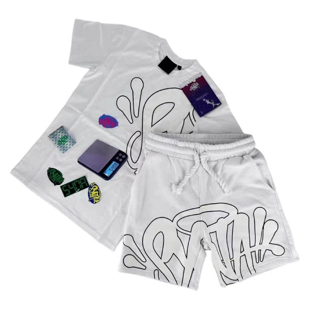 cotton short sleeved set