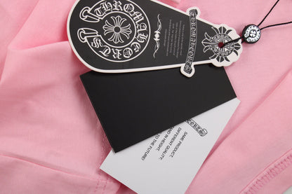 CHROME HEARTS HORSE SHOE LOGO T-SHIRT PINK - netstar®