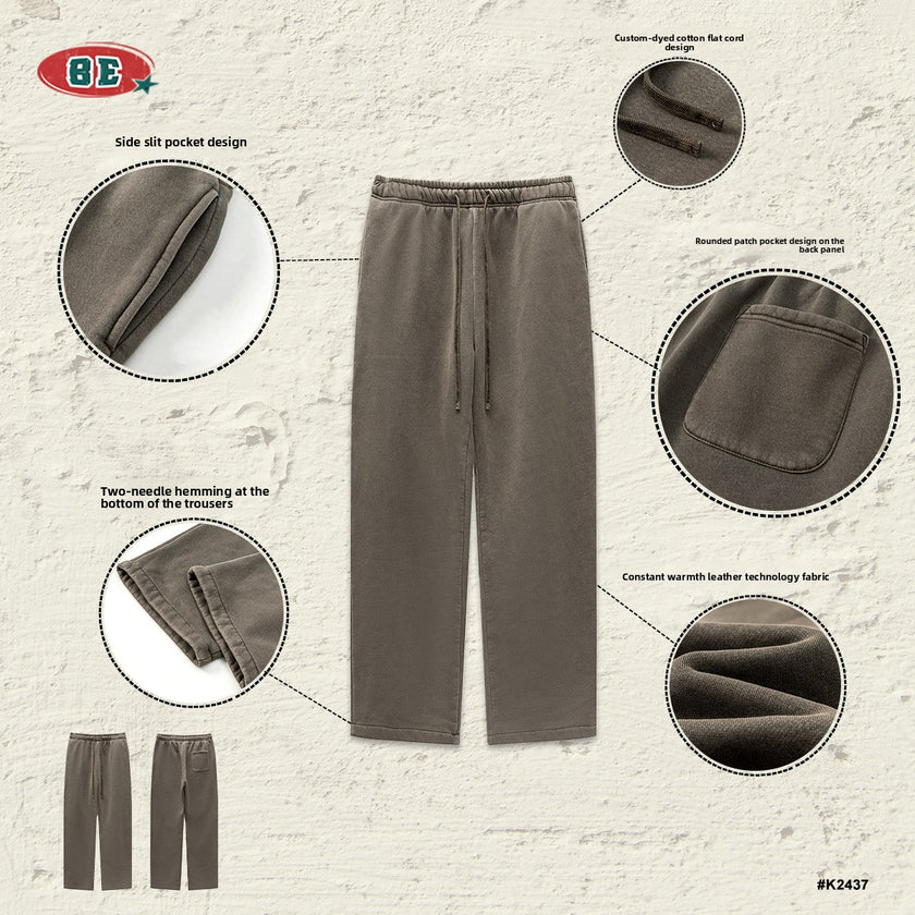 Fleece-Lined Sweatpants