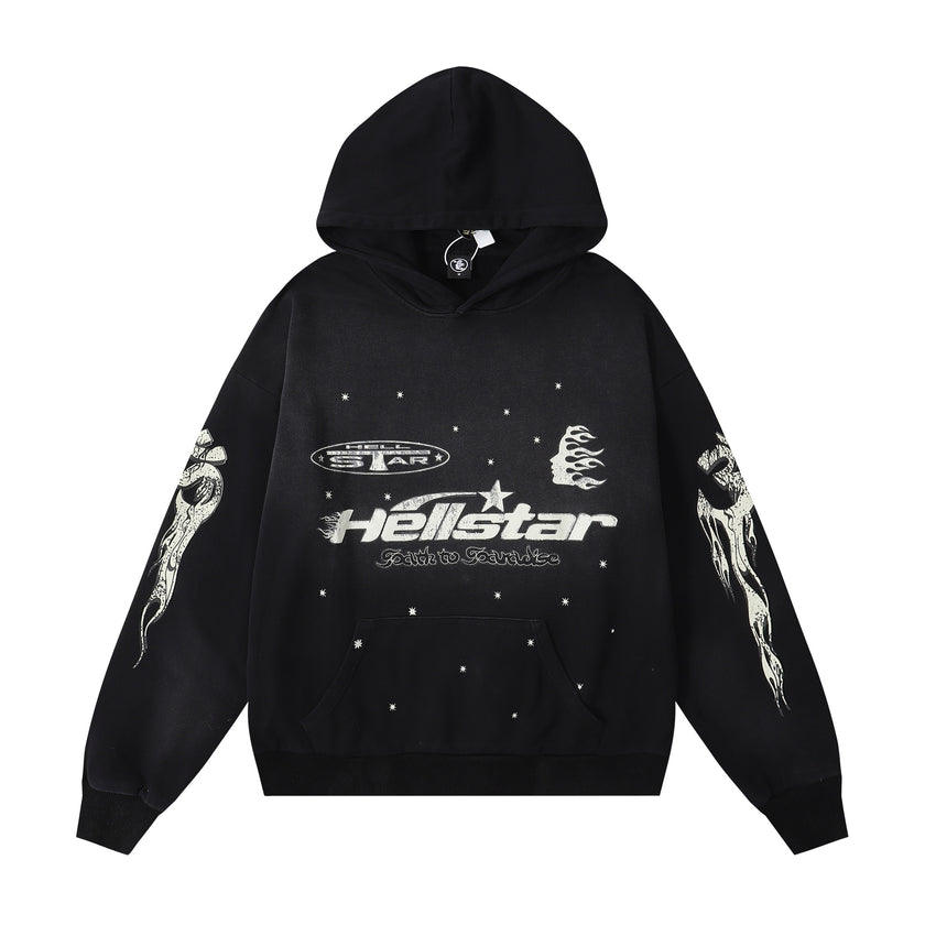 Retro Cotton Hoodie Set (XL)
