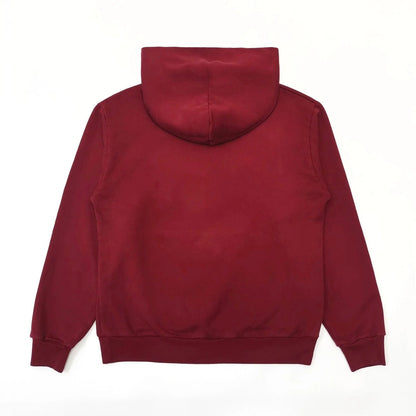 SP5DER LOGO HOODIE MAROON - netstar®