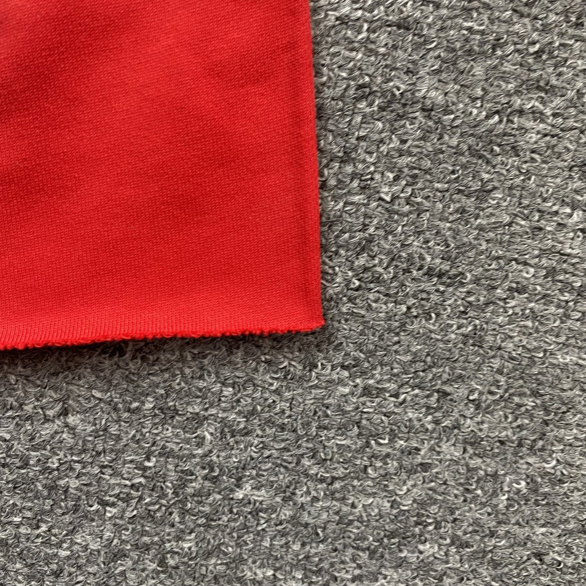DENIM TEARS COTTON WREATH SHORTS RED - netstar