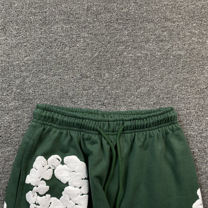 DENIM TEARS COTTON WREATH SWEATPANTS GREEN - netstar