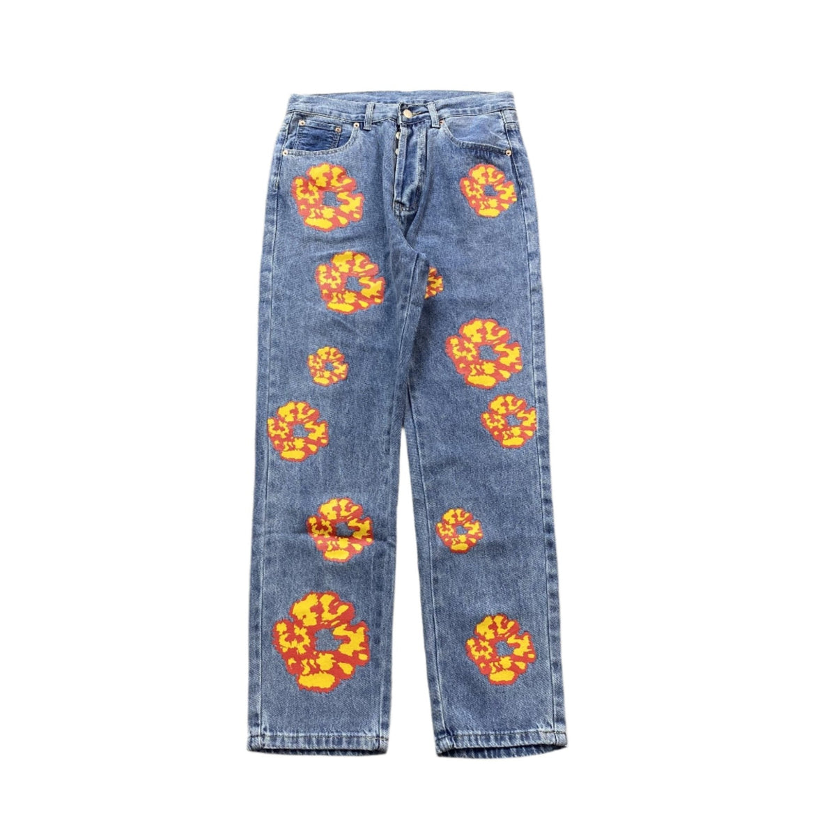 DENIM TEARS x OFFSET JEANS LIGHT WASH - netstar