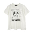 Casual short-sleeved T-shirt, printed cotton