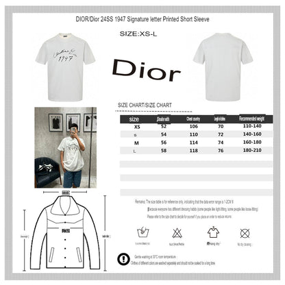 Dior 1947 Signature T-Shirt - netstar