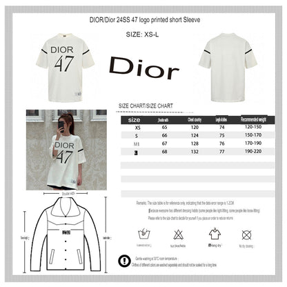 Dior 47 White T-Shirt - netstar