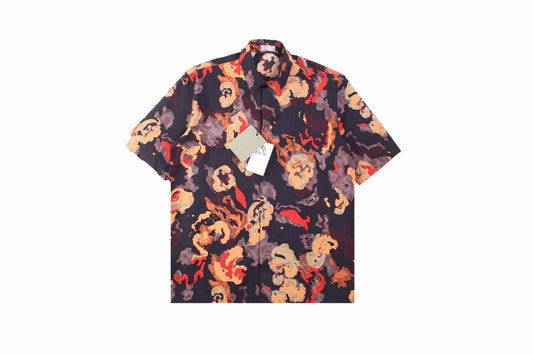 Dior Abstract Floral Print Shirt - netstar