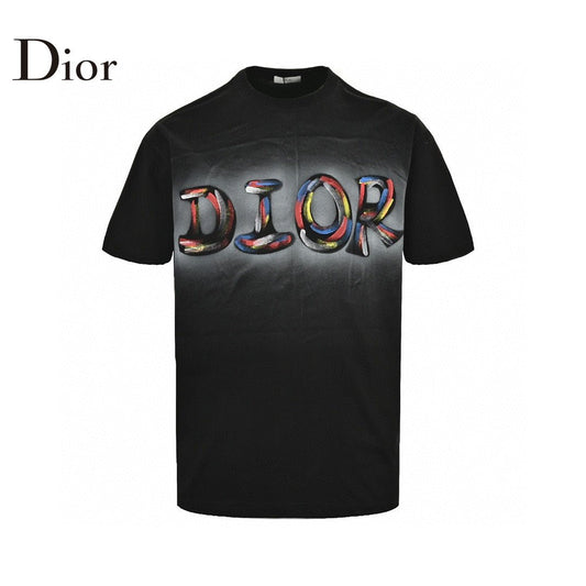 Dior Artistic Logo T-Shirt (Black) - netstar