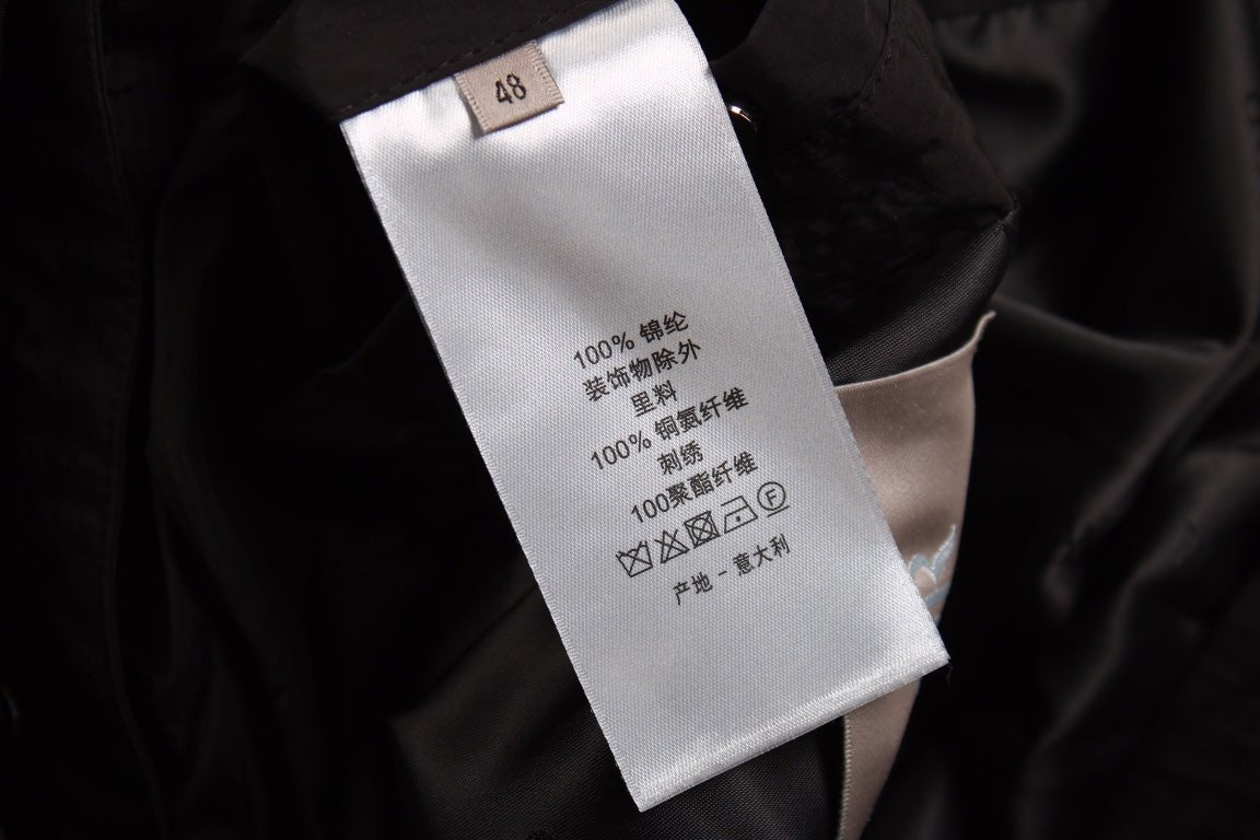 Dior Black Hooded Jacket - netstar