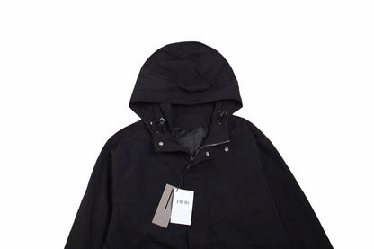 Dior Black Hooded Jacket - netstar
