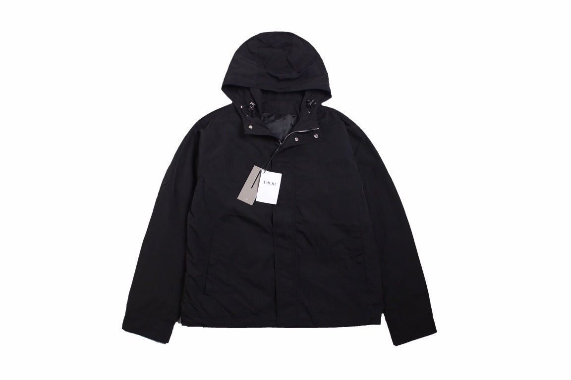 Dior Black Hooded Jacket - netstar