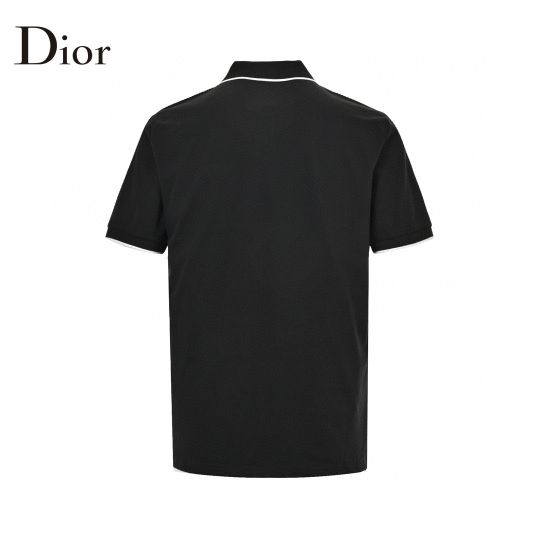 Dior Black Polo Shirt - netstar