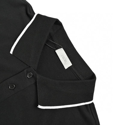 Dior Black Polo Shirt - netstar