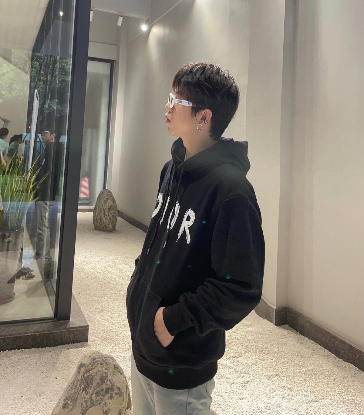 Dior Brushstroke Hoodie - netstar