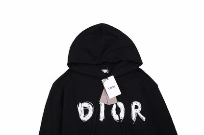 Dior Brushstroke Hoodie - netstar