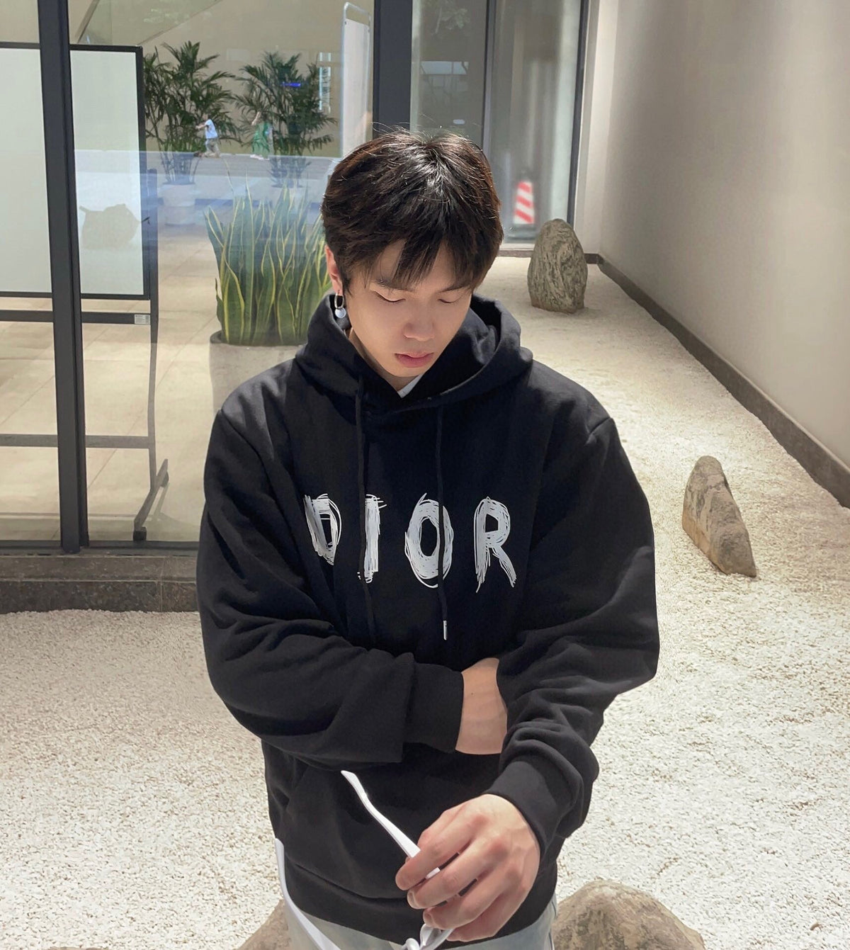 Dior Brushstroke Hoodie - netstar