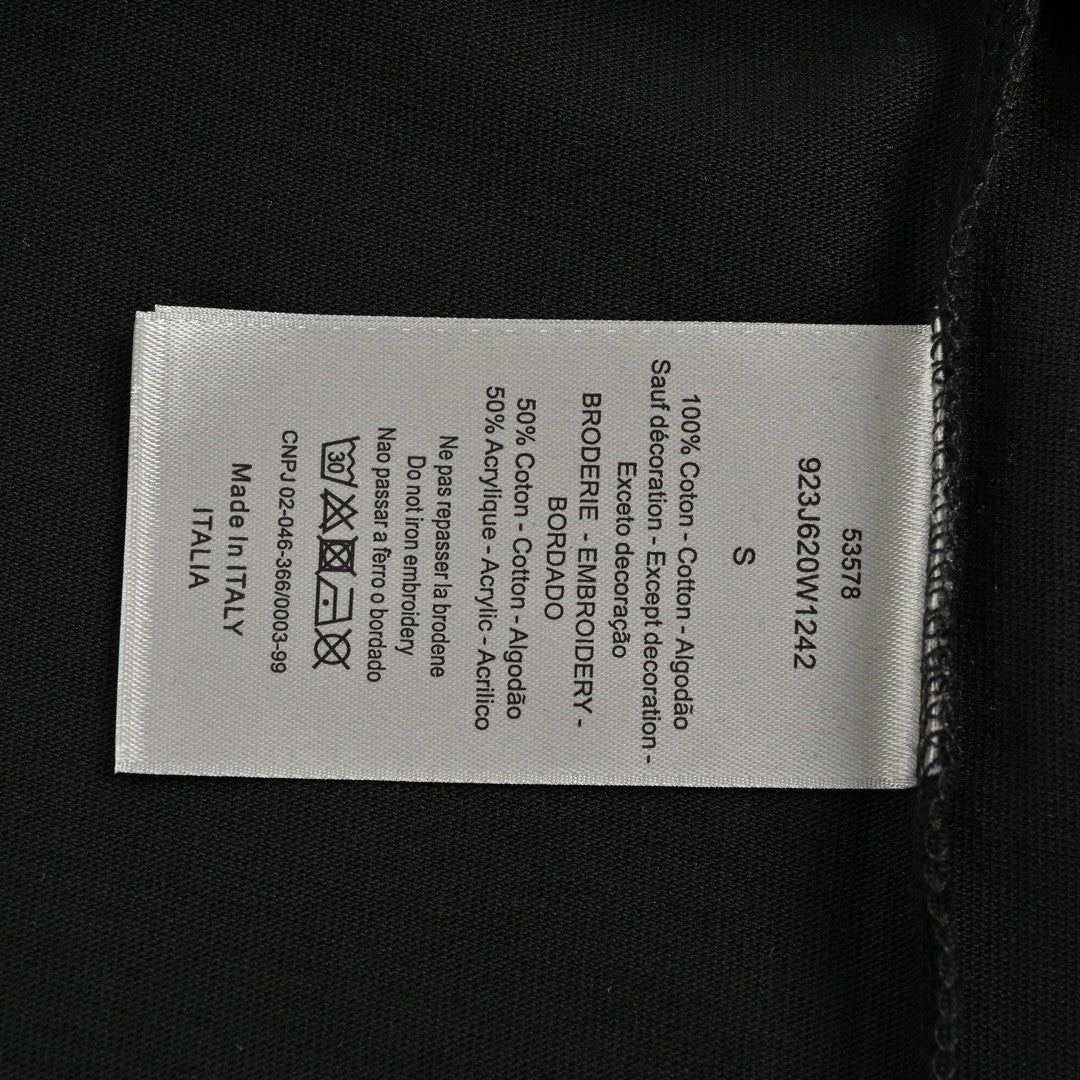 Dior Christian Dior Graphic Black T-Shirt - netstar