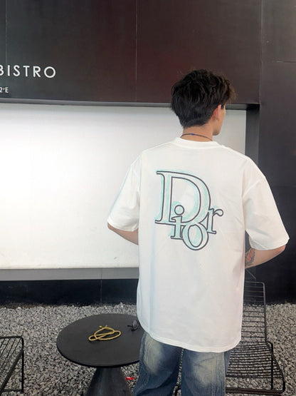 Dior Classic Logo T-Shirt (White) - netstar