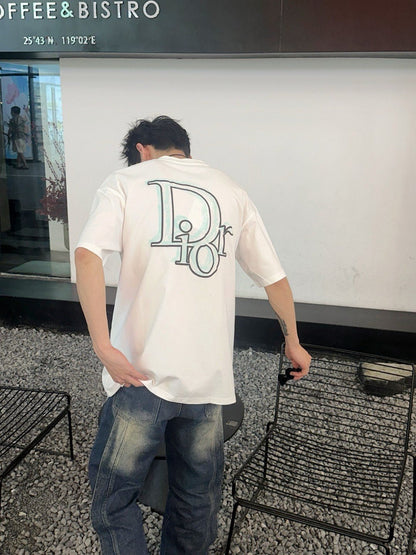Dior Classic Logo T-Shirt (White) - netstar