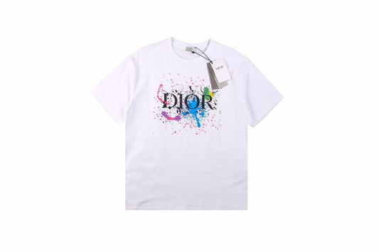 Dior Color Splash Graphic T-Shirt - netstar