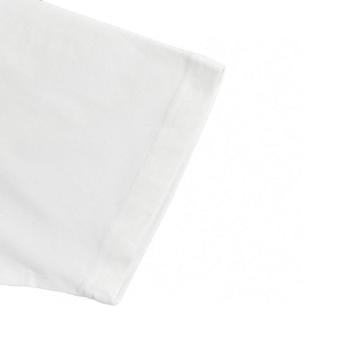 Dior Dripping Logo T-Shirt (White) - netstar