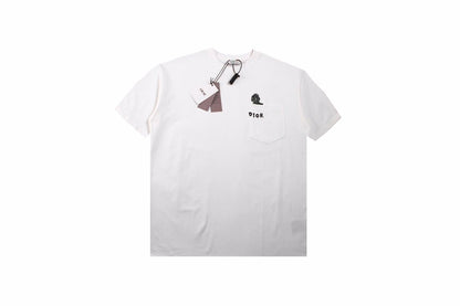 Dior Embroidered Lizard T-Shirt - White - netstar