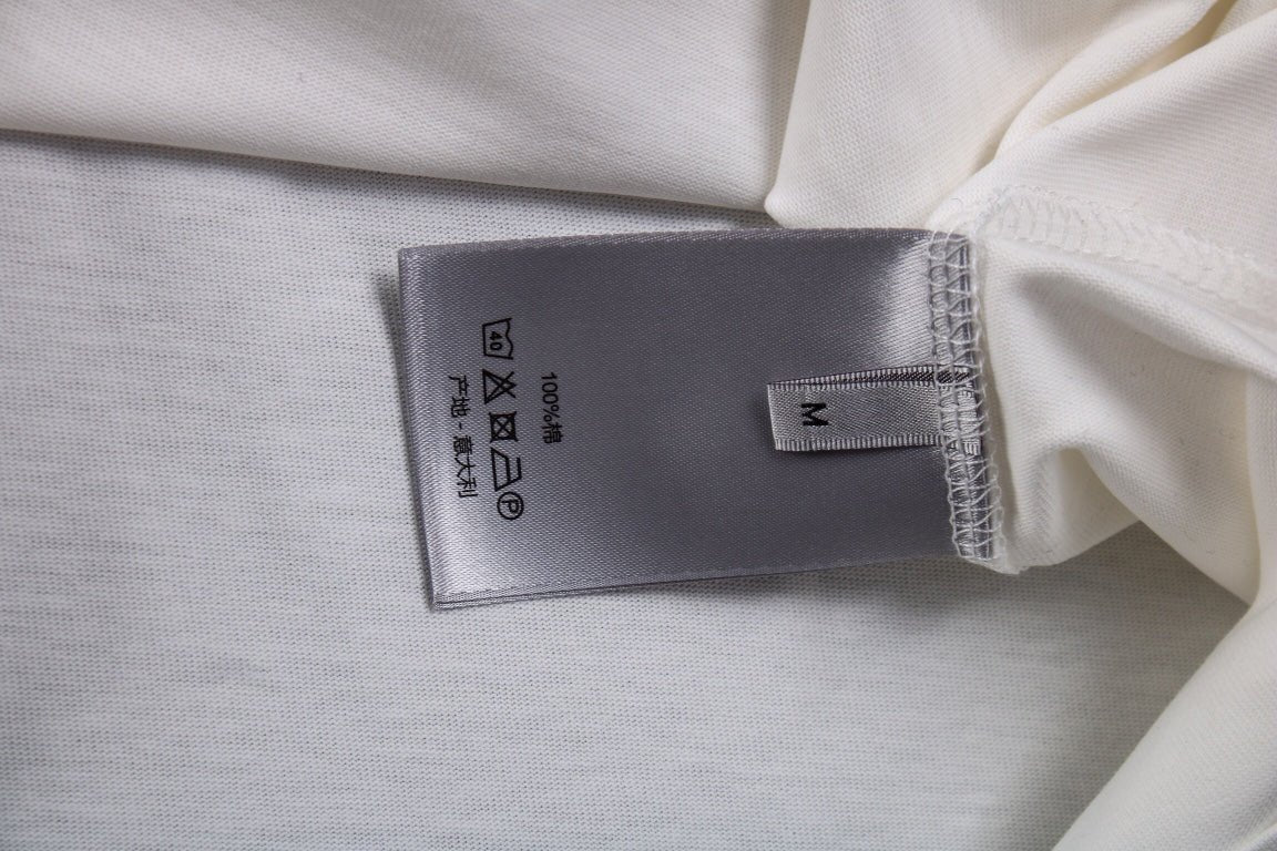 Dior Embroidered Lizard T-Shirt - White | Premium Cotton Designer Tee - netstar