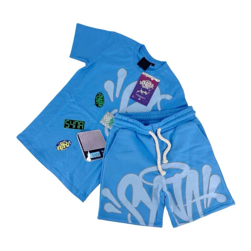 cotton short sleeved set