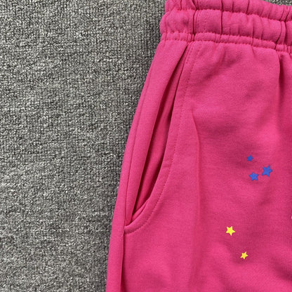 SP5DER P*NK SWEATPANTS PINK - netstar®