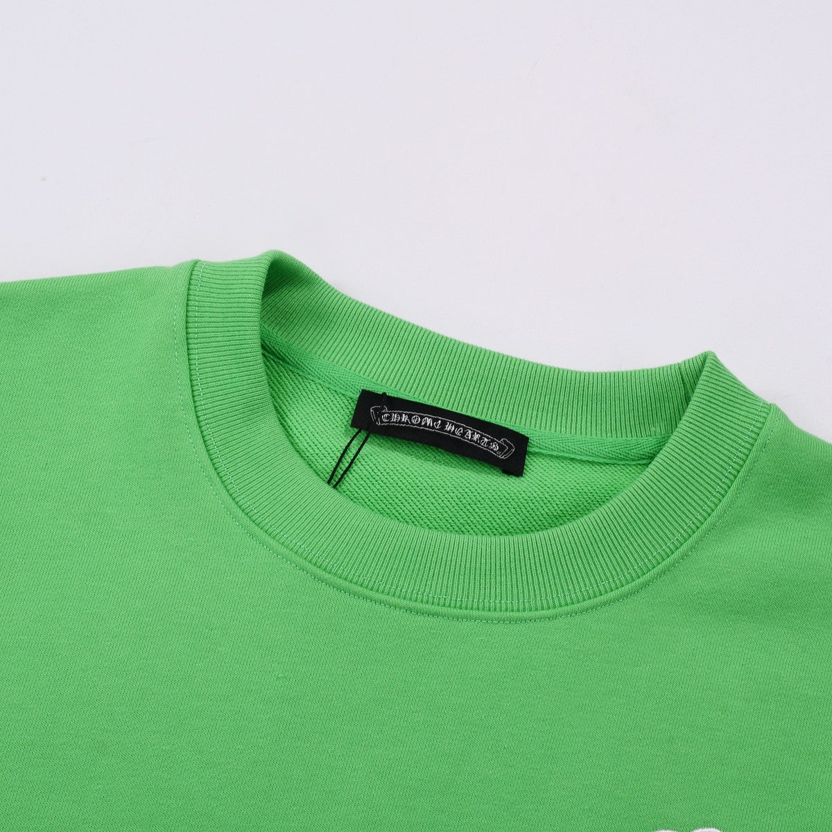 CHROME HEARTS WHITE CROSS PATCH SWEATSHIRT GREEN - netstar®